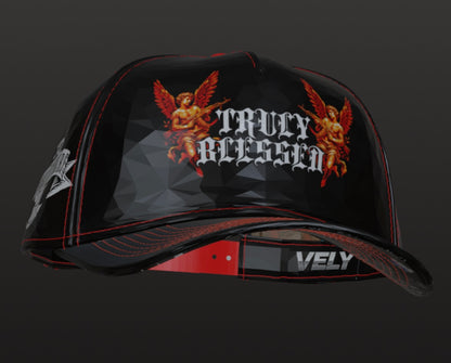 “TRULY BLESSED” (Negra con ángeles)